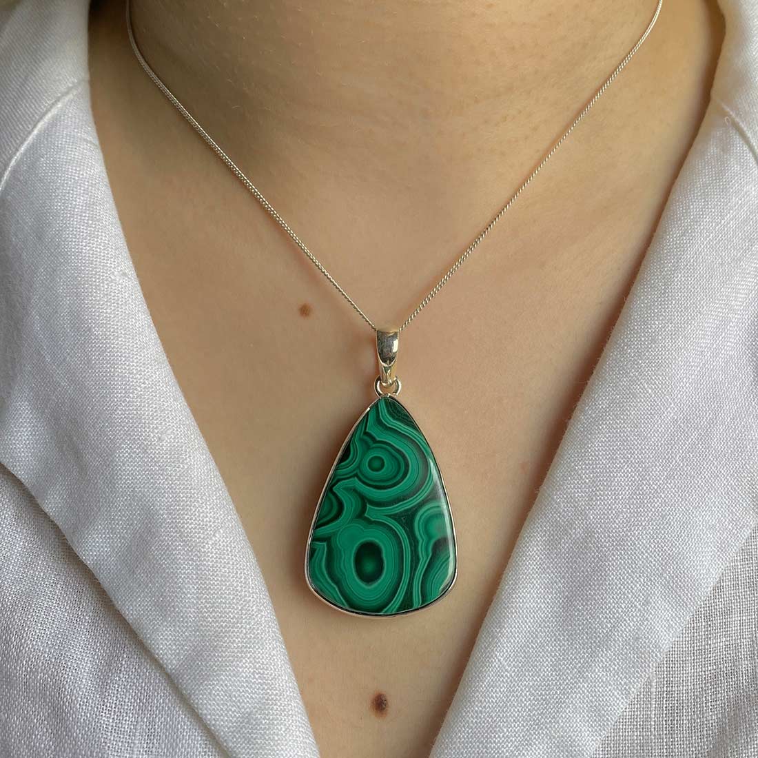 Malachite Pendant-(MLC-P-16.)